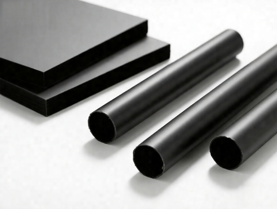 PPS GF40 black rod sheet