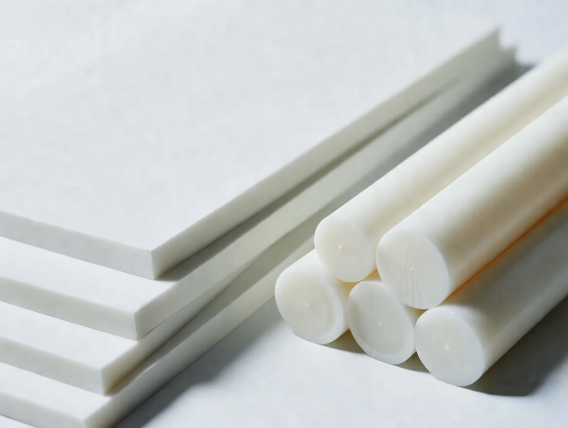 PET white rod and sheet